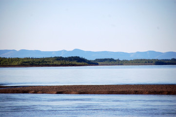 Kolyma river coast