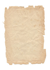 Old paper sheet