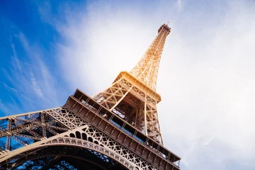 Zelfklevend Fotobehang De magische Eiffeltoren © asife
