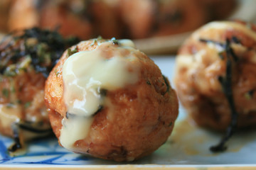 takoyaki sauce - Japanese food