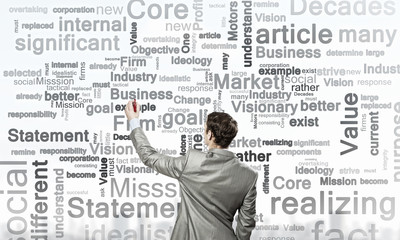 Naklejka premium Effective planning for achieving goals