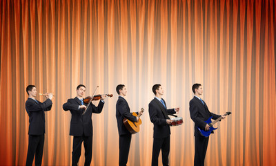 He can play all instruments