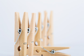 Wooden Pins' Line