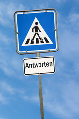 Schild 80 - Antworten