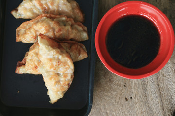 fried dumplings - Japanese food
