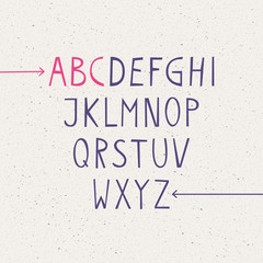 set alphabet letters