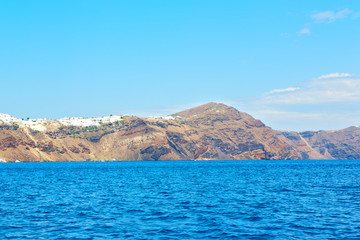 Naklejka premium from in europe and rocks the sky