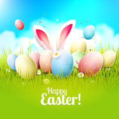 Easter greeting card