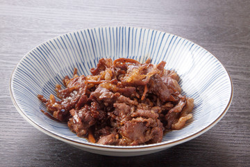 牛肉のしぐれ煮