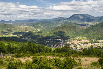 Fototapeta premium Landscape in Midi-Pyrenees (France)