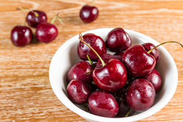 cherry on table