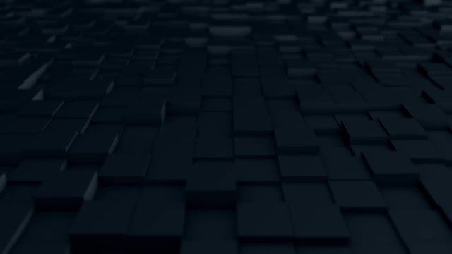 abstract blocks background blue