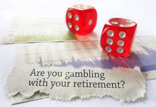 Retirement risk concept