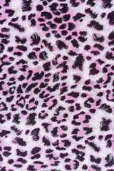 texture of print fabric stripes leopard