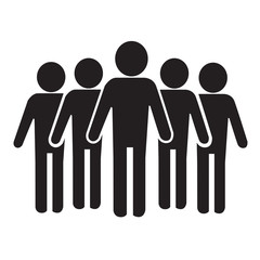 Population People Icon Illustration design