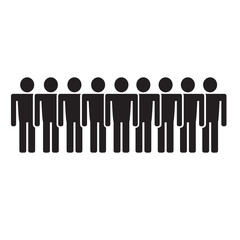Population People Icon Illustration design