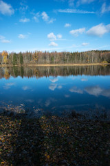 Plothener Seenplatte im Herbst 