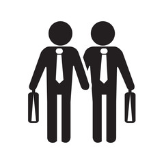 Businessman People Icon Illustration design