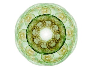 Abstract lens flare space or time travel concept background