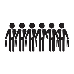 Businessman People Icon Illustration design