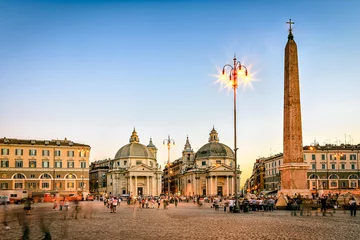 Zelfklevend Fotobehang Piazza del Popolo © christophe