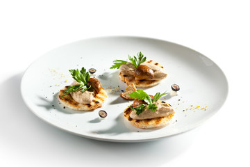 Chicken Liver Pate with Bread