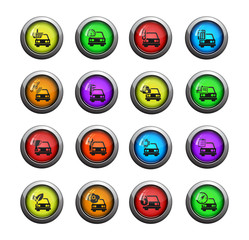 Car service simply icons