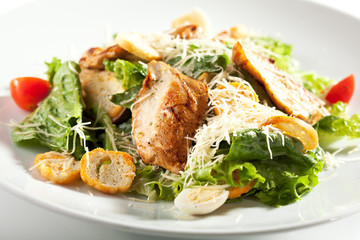 Caesar Salad with Chicken
