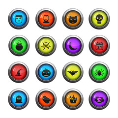 Halloween simply icons