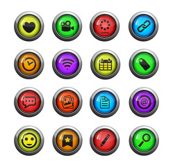 Social media simply icons