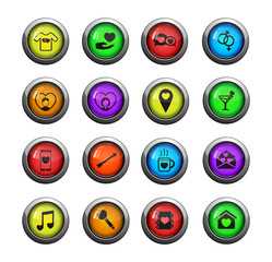 Valentines day simply icons