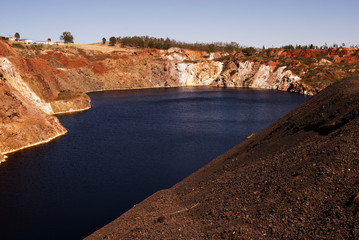 Abandoned mining exploration - S.Domingos, M&eacute;rtola, Portugal