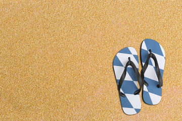 Naklejka premium Bavarian flip flips