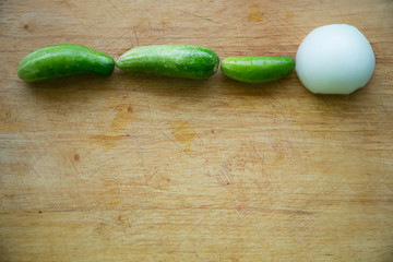 block and vegetable