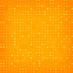 Abstract orange halftone background