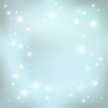 Holiday background with stars