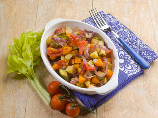 mixed vegetables salad