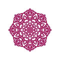 Arabic mandala 