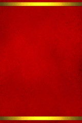luxury red background with gold striped trim on borders