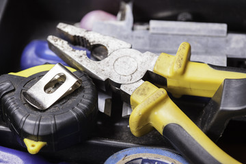 repair hand tools closeup