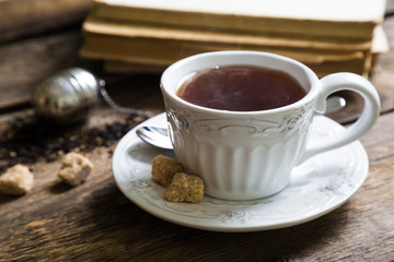 A cup of tea in the old style