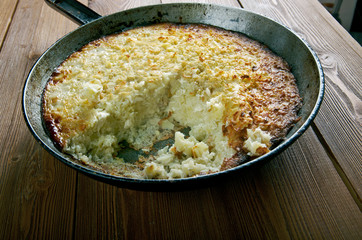 Kugelis - baked potato pudding