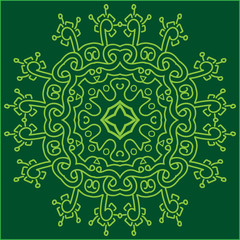 Folk, Tribal Design, Motif, Wall Painting