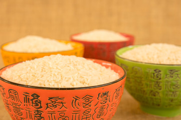 Dishes of Rice