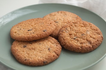 Cookies on the plate