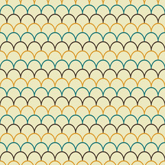 Retro seamless pattern