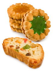 image of  tasty cookies closeup