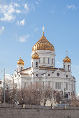 The Cathedral of Christ the Saviour in Moscow