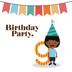 happy birthday design 