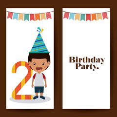 happy birthday design 